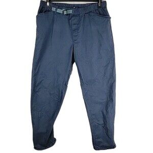 Mountain Hardwear Cederberg Pants Mens XL Blue Belted Pull On Climbing Hiking